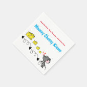 Paper Napkins, Mousey Cheesy Kisses Serviette (Ecke)