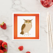 Paper Napkins Owl Serviette (Beispiel)