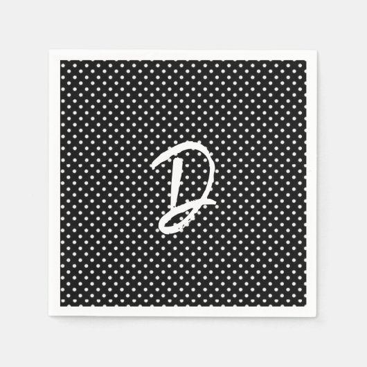 Paper Napkins Punkt Serviette (Vorderseite)