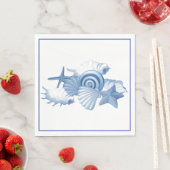 Paper Napkins-Seashells Serviette (Beispiel)