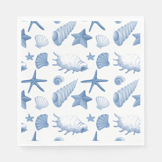Paper Napkins-Seashells Serviette (Vorderseite)