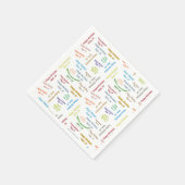 Paper Napkins September, 16 Geburtstag Serviette (Ecke)