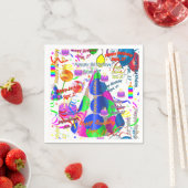 Paper Napkins September, 27 Geburtstag Serviette (Beispiel)