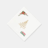 Paper Napkins Serviette (Ecke)
