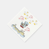 Paper Napkins Serviette (Ecke)