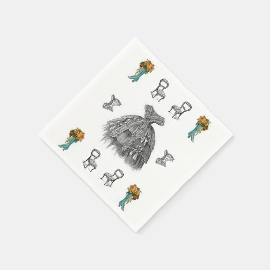 Paper Napkins Serviette (Ecke)