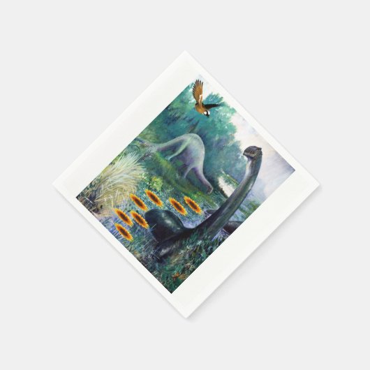 Paper Napkins Serviette (Ecke)