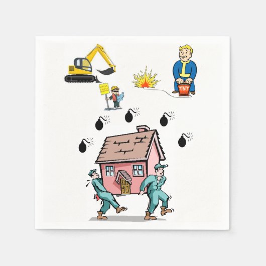 Paper Napkins Serviette (Vorderseite)