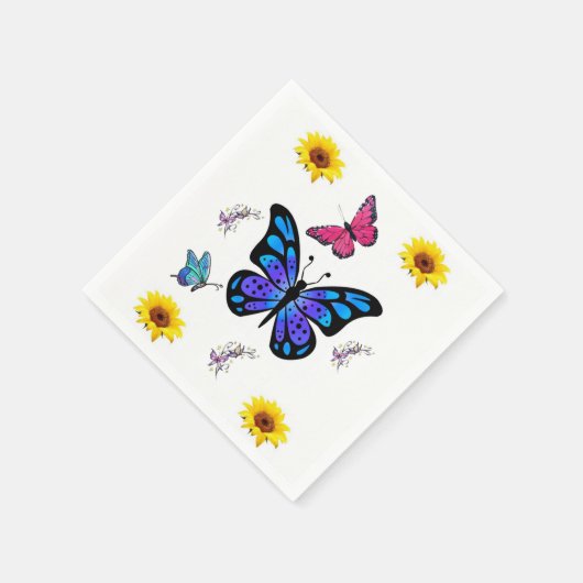 Paper Napkins Serviette (Ecke)