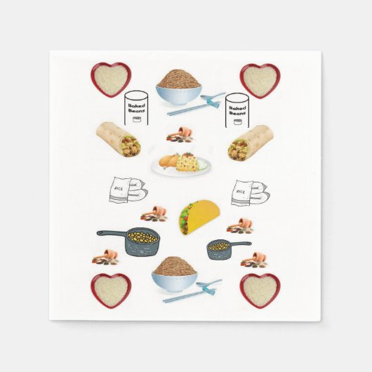 Paper Napkins Serviette (Vorderseite)