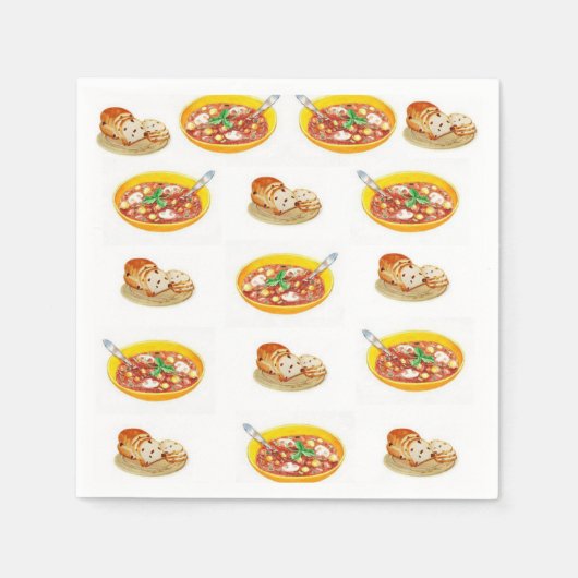 Paper Napkins Serviette (Vorderseite)