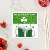 Paper Napkins St. Patrick's Day Beer Serviette (Beispiel)