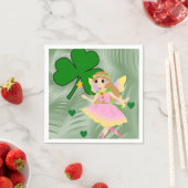 Paper Napkins St. Patrick's Day Fairy Serviette (Beispiel)