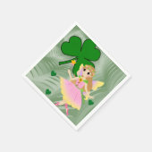 Paper Napkins St. Patrick's Day Fairy Serviette (Ecke)