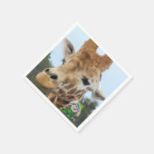 Paper Napkins St. Patrick's Day Giraffe Serviette (Ecke)