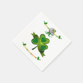 Paper Napkins St. Patrick's Day Serviette (Ecke)