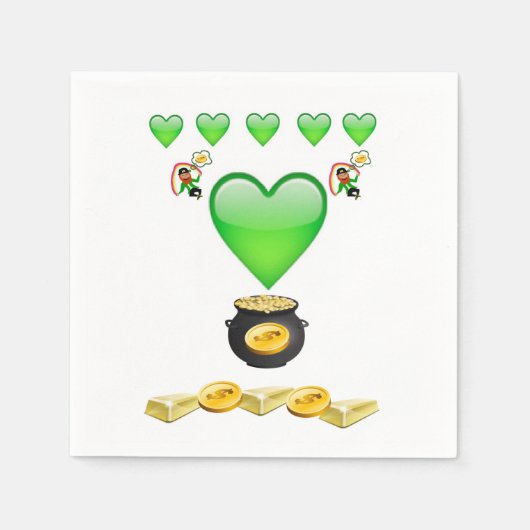 Paper Napkins St. Patrick's Day Serviette (Vorderseite)