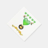 Paper Napkins St. Patrick's Day Serviette (Ecke)