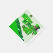 Paper Napkins St. Patrick's Day Serviette (Ecke)