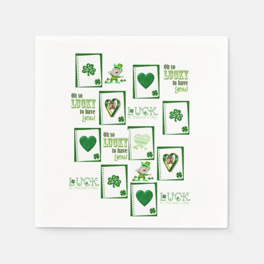 Paper Napkins St. Patrick's Day Serviette (Vorderseite)