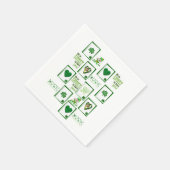 Paper Napkins St. Patrick's Day Serviette (Ecke)