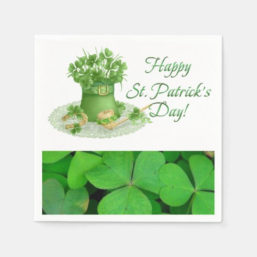 Paper Napkins St. Patrick's Day Serviette (Vorderseite)