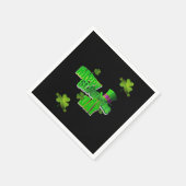 Paper Napkins St. Patrick's Day Serviette (Ecke)