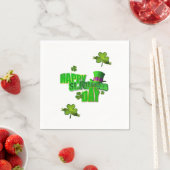 Paper Napkins St. Patrick's Day Serviette (Beispiel)