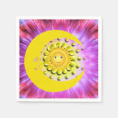 Paper Napkins, Sun Moon Serviette (Vorderseite)