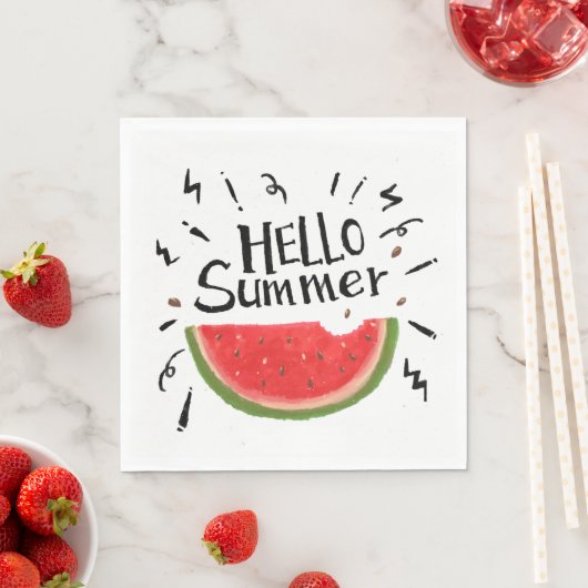 Paper Napkins-Watermelon Serviette (Beispiel)