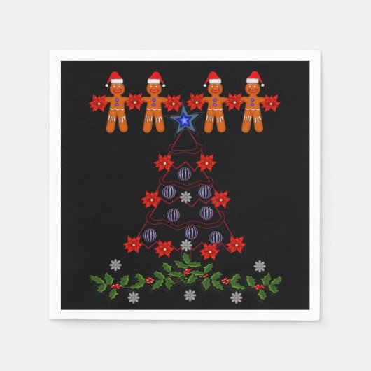 Paper Napkins Weihnachten Serviette (Vorderseite)