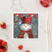 Paper Napkins Weihnachten Serviette (Beispiel)