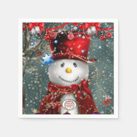 Paper Napkins Weihnachten Serviette (Vorderseite)