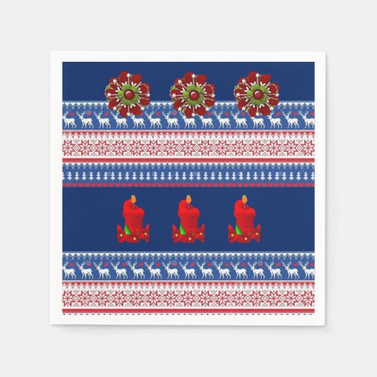 Paper Napkins Weihnachten Serviette (Vorderseite)