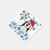 Paper Napkins Weihnachten Serviette (Ecke)