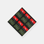 Paper Napkins Willkommen in der Nachbarschaft Serviette (Ecke)