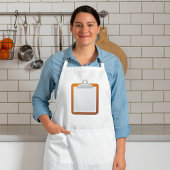 Paper On A Clipboard Schürze