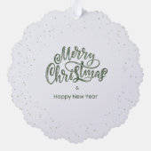 Paper Ornament Card (Rückseite)