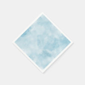 Paper Party Napkins - Kopf in CLOUDS Serviette (Ecke)