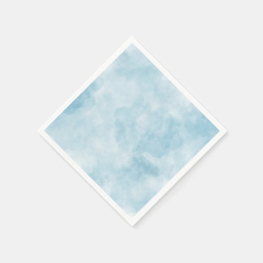 Paper Party Napkins - Kopf in CLOUDS Serviette (Ecke)