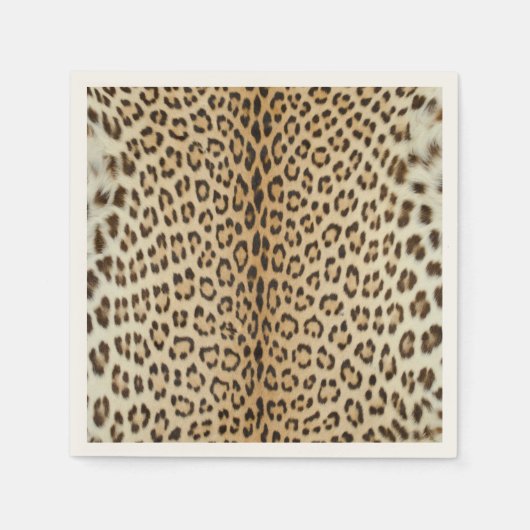 Paper Party Napkins Leopard Serviette (Vorderseite)