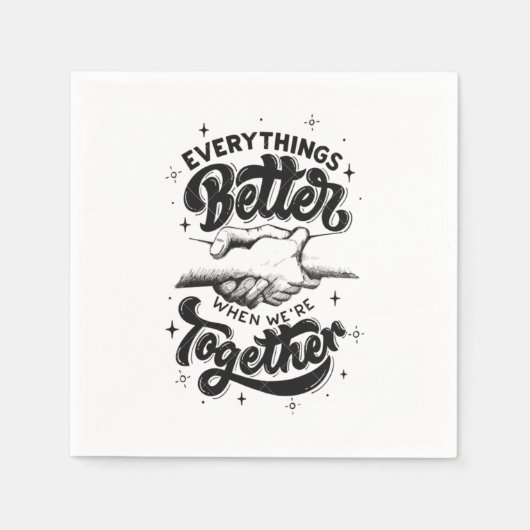 Paper & Party Napkins Serviette (Vorderseite)
