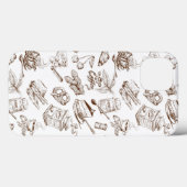 Paper Pattern Case-Mate iPhone Hülle (Rückseite (Horizontal))