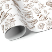 Paper Pattern Geschenkpapier (Rolleneckpunkt)