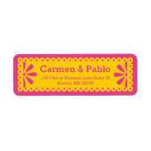 Paper Picado farbenfrohe mexikanische Hochzeit (Vorne)