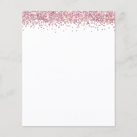 PAPER Pink Flyer (Hinten)