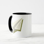 Paper Plane Design Tasse (Vorderseite Links)