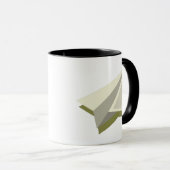 Paper Plane Design Tasse (VorderseiteRechts)