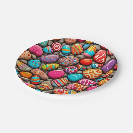 Paper Plate 7" Pappteller (Schrägansicht)