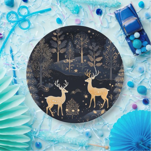 Paper Plate-Christmas Tableware Pappteller (Party)